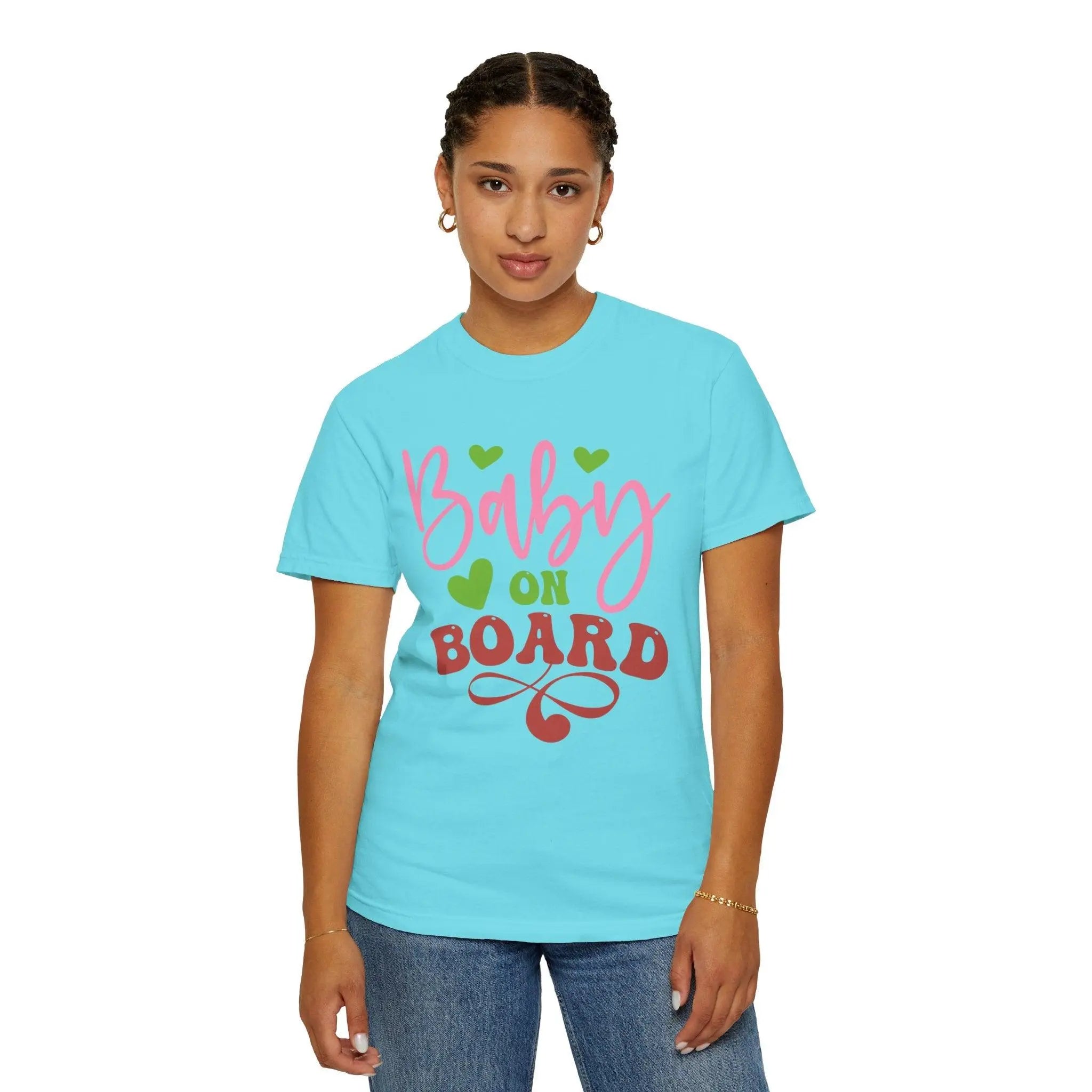 Baby On Board Garment-Dyed Tee - Briadanna