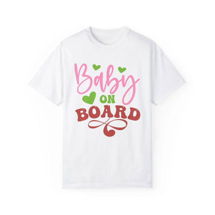 Baby On Board Garment-Dyed Tee - Briadanna