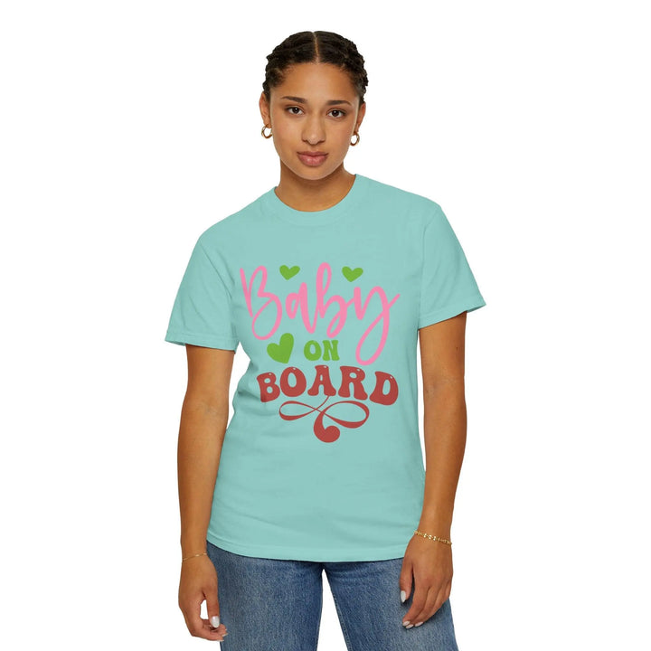 Baby On Board Garment-Dyed Tee - Briadanna