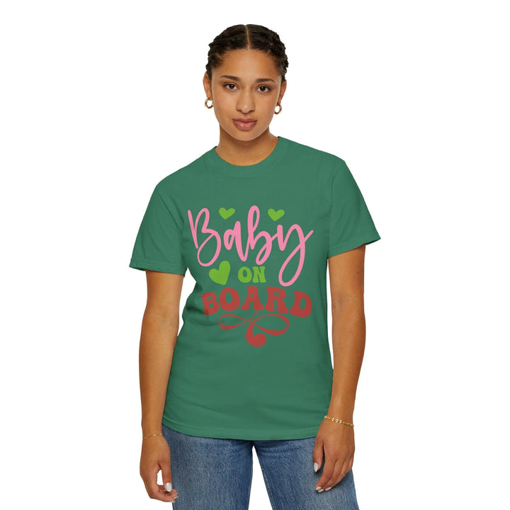 Baby On Board Garment-Dyed Tee - Briadanna