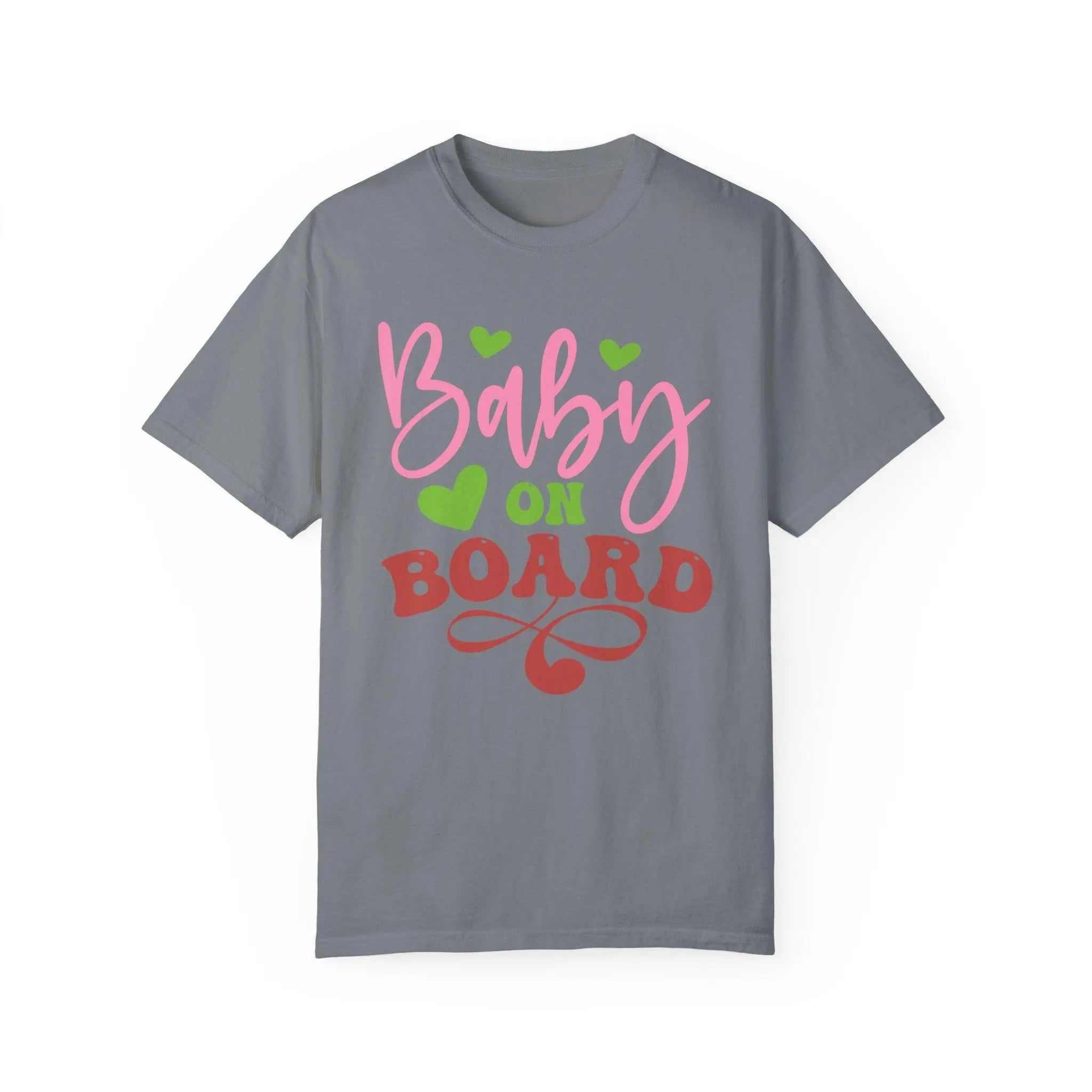 Baby On Board Garment-Dyed Tee - Briadanna