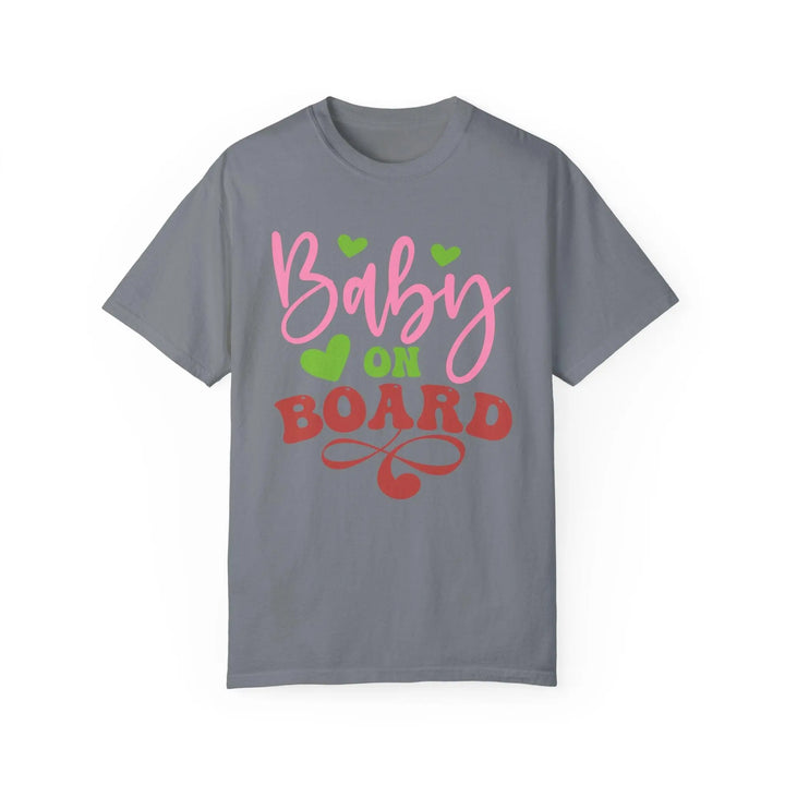 Baby On Board Garment-Dyed Tee - Briadanna