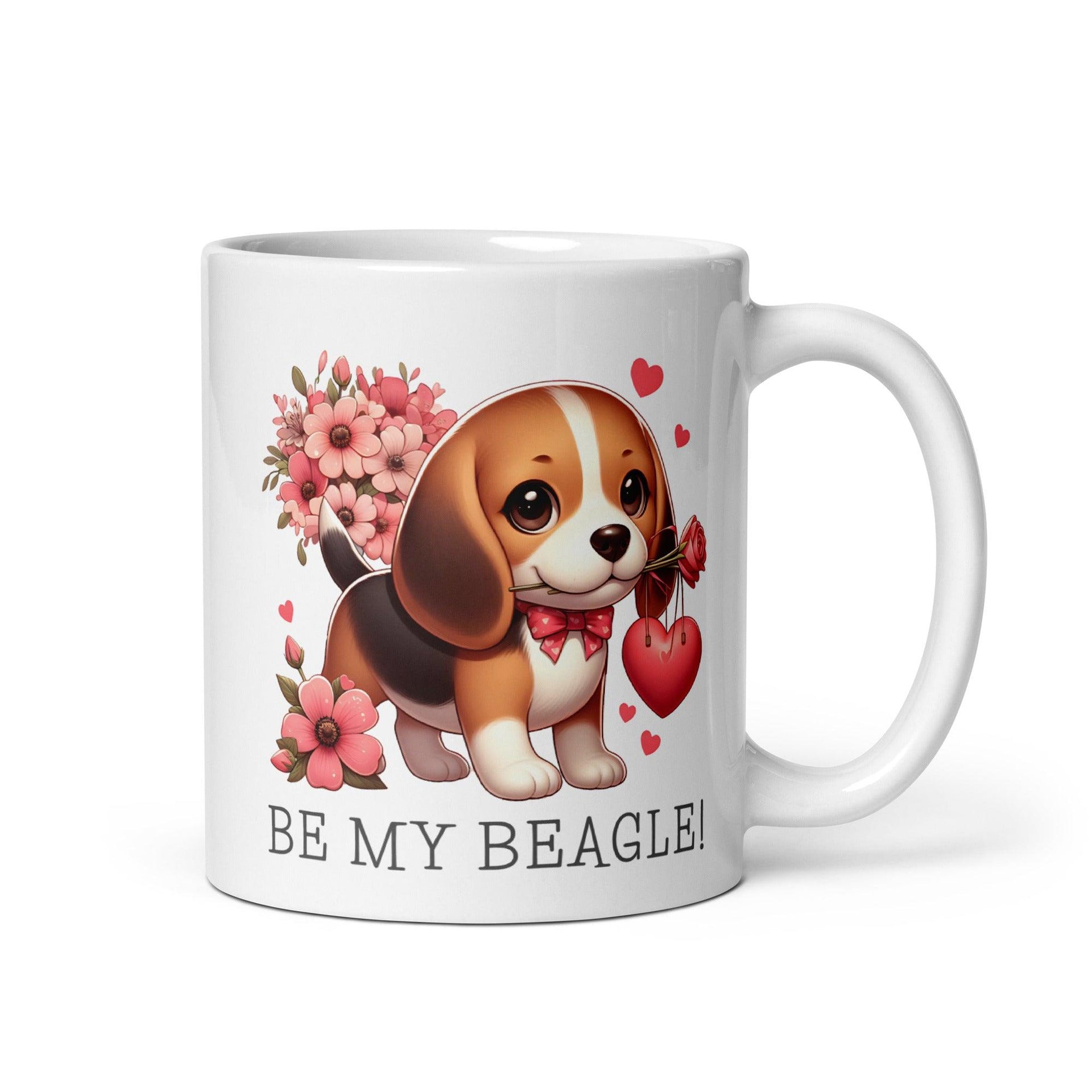 Be My Beagle Ceramic Mug - Briadanna