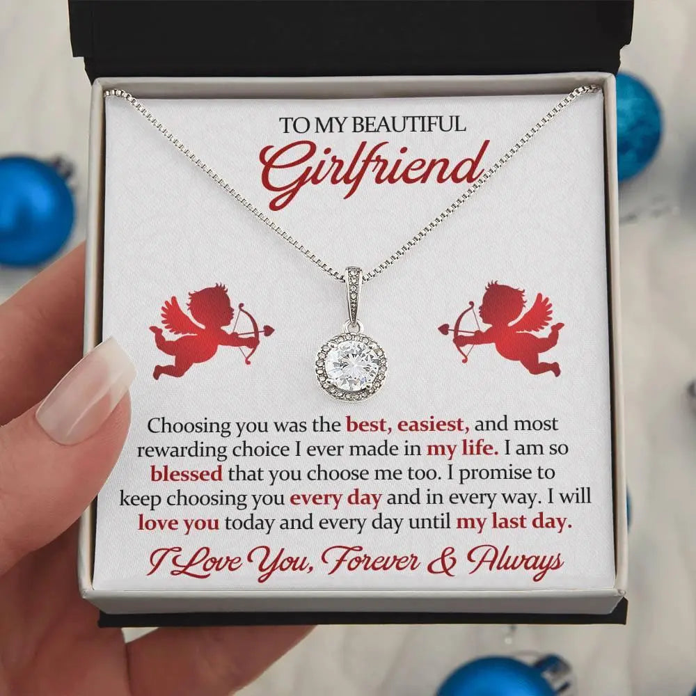 Beautiful Girlfriend Eternal Hope Necklace - Briadanna