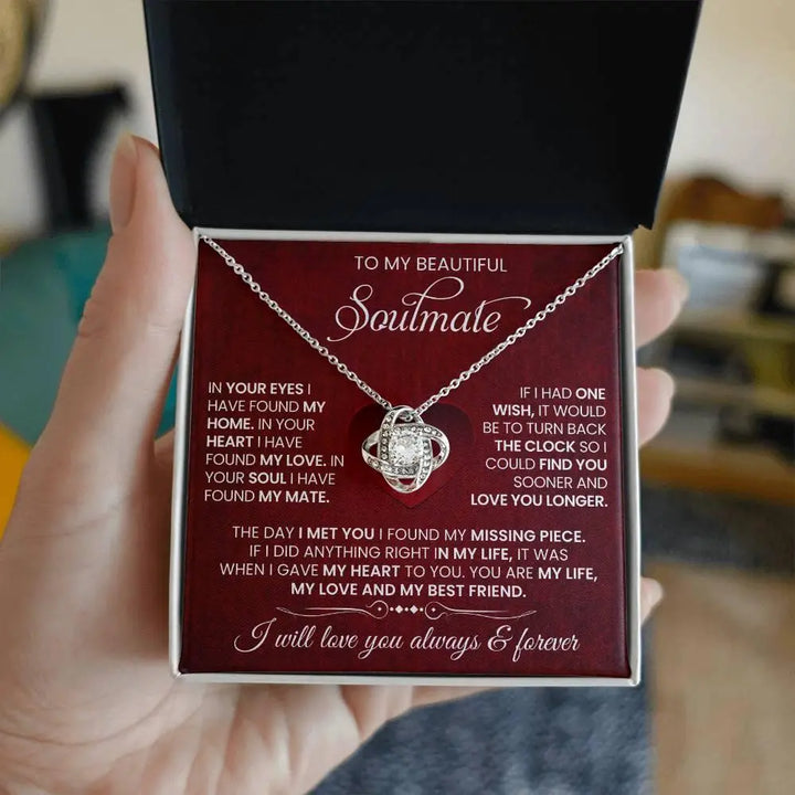 Beautiful Soulmate Love Necklace - Briadanna