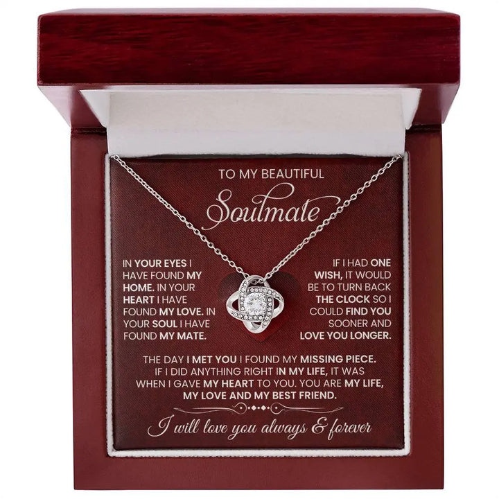 Beautiful Soulmate Love Necklace - Briadanna