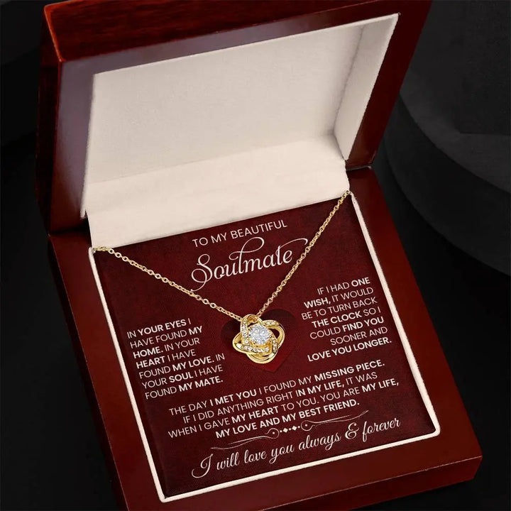 Beautiful Soulmate Love Necklace - Briadanna