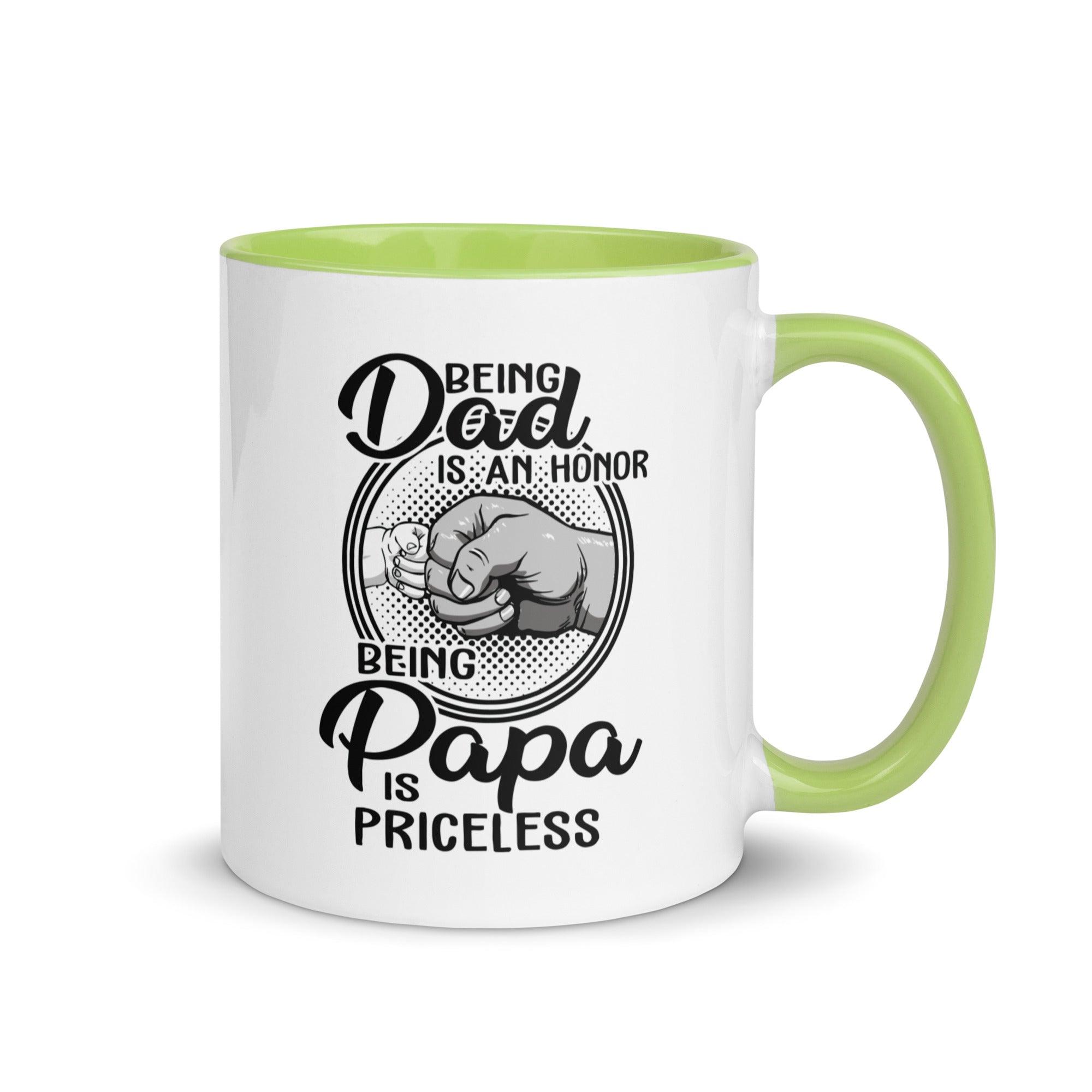 Being Papa Is Priceless Mug - Briadanna