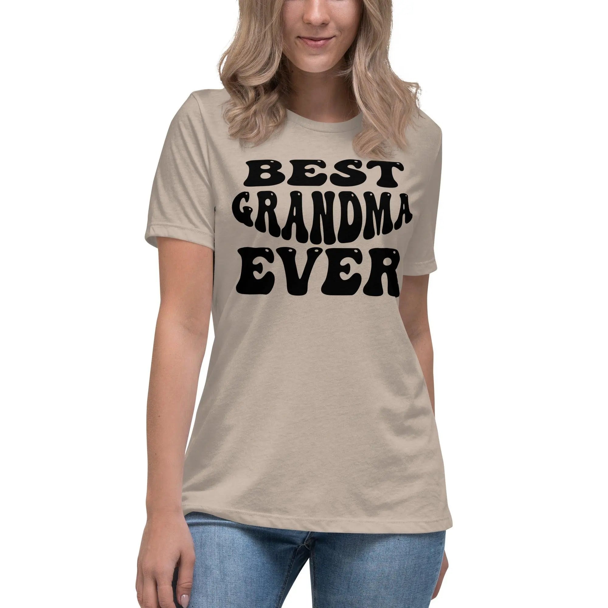 Best Grandma Ever Relaxed T-Shirt - Briadanna