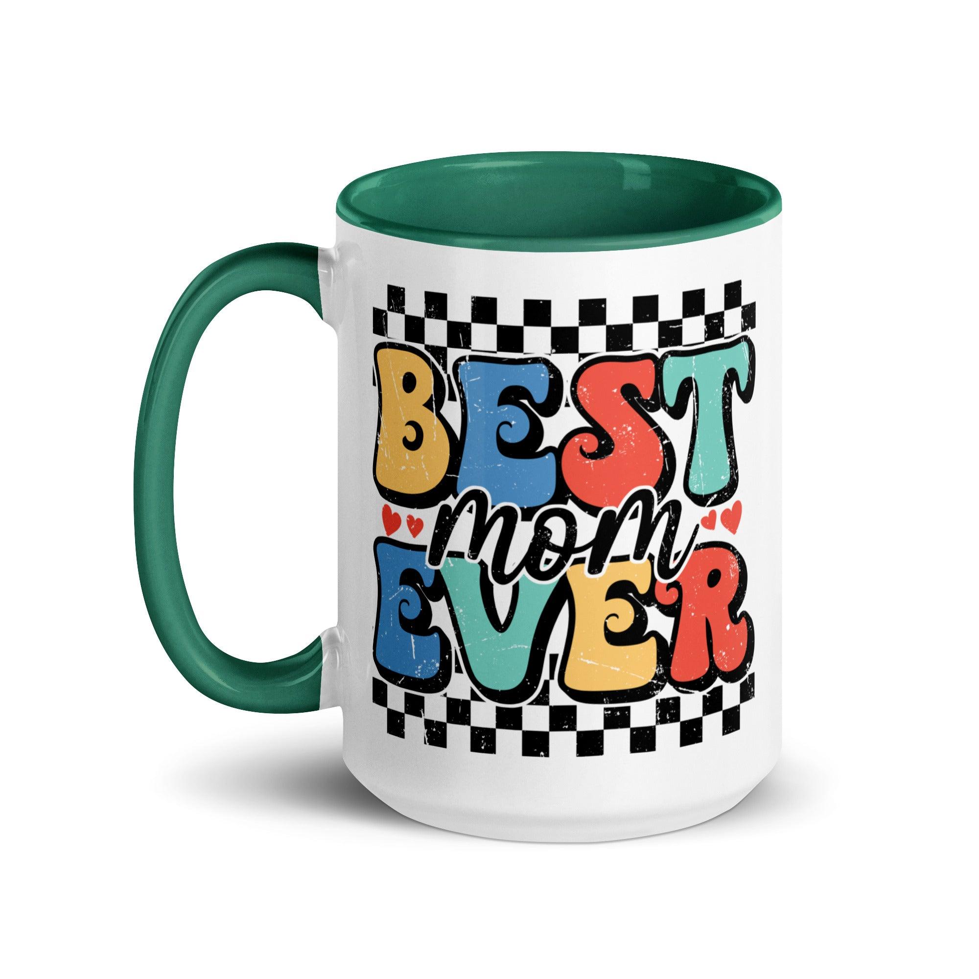 Best Mom Ever Colored Mug - Briadanna