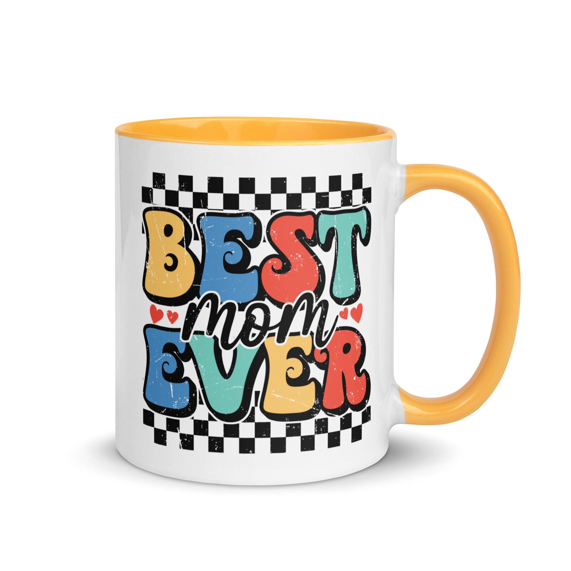 Best Mom Ever Colored Mug - Briadanna