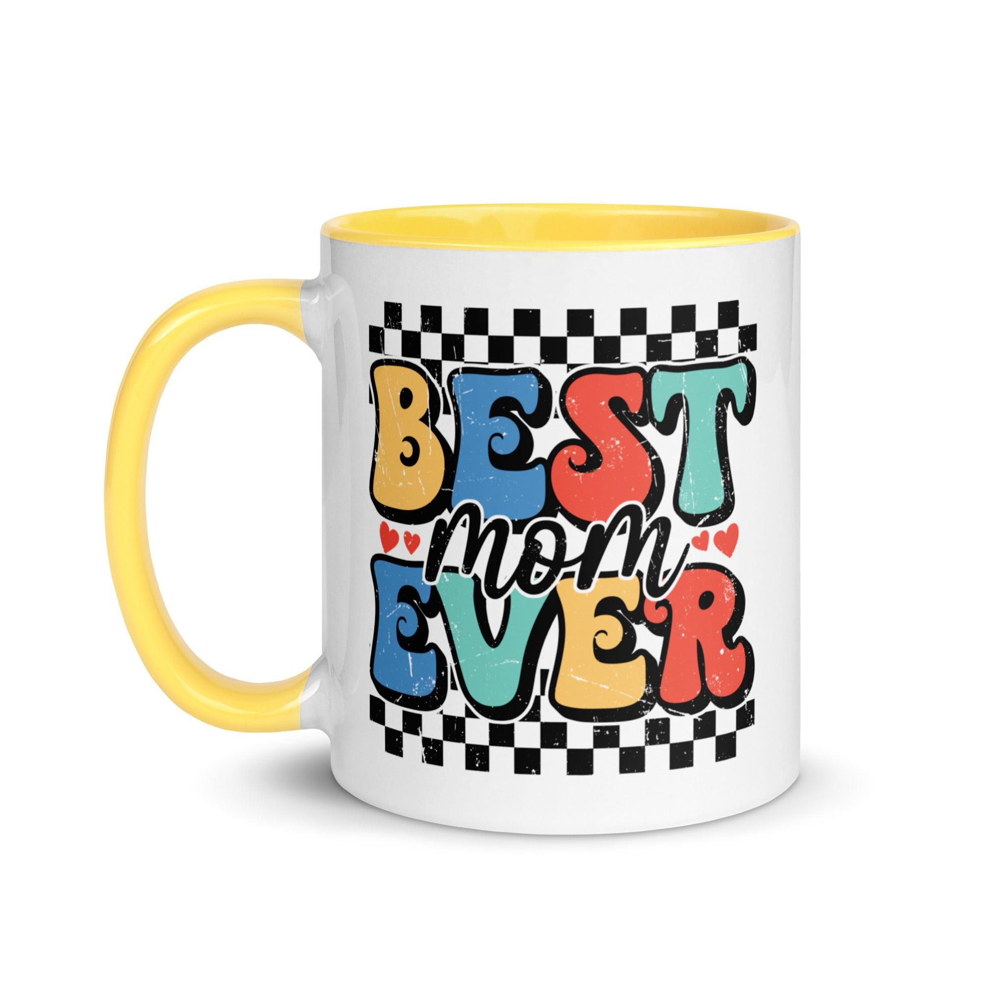 Best Mom Ever Colored Mug - Briadanna