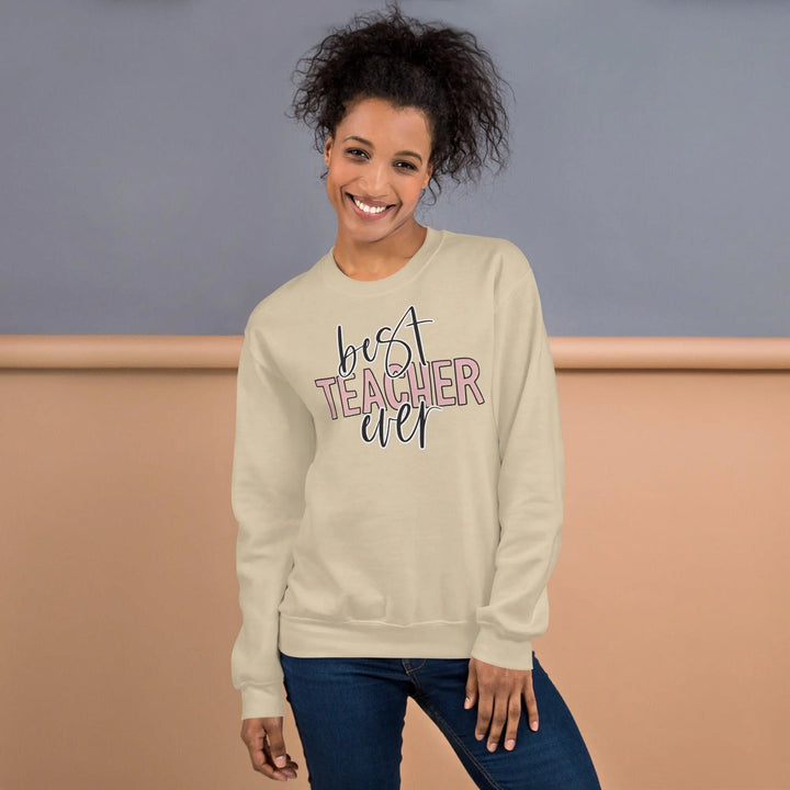 Best Teacher Ever Sweatshirt - Briadanna