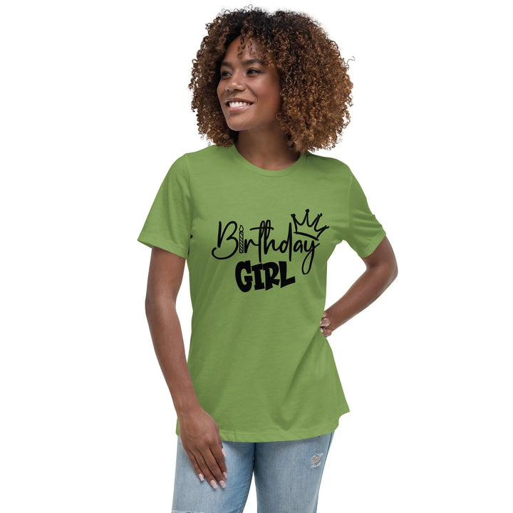 Birthday Girl Relaxed T-Shirt - Briadanna