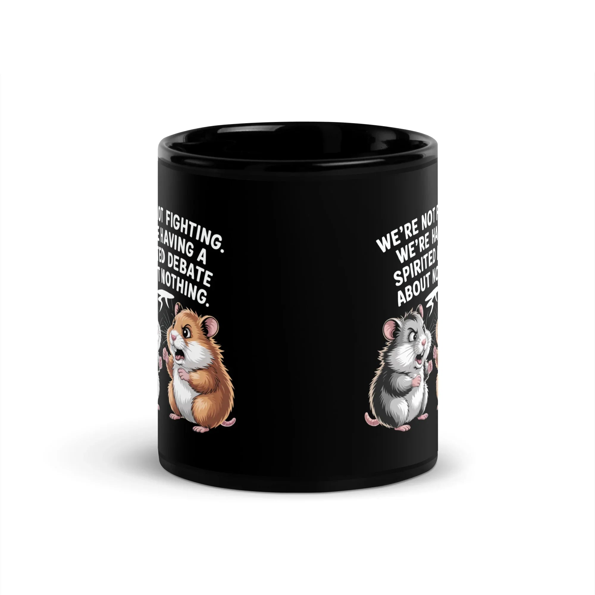 Fun Hamster Debate Mug - Briadanna