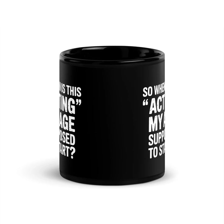 Black Glossy Mug - Briadanna