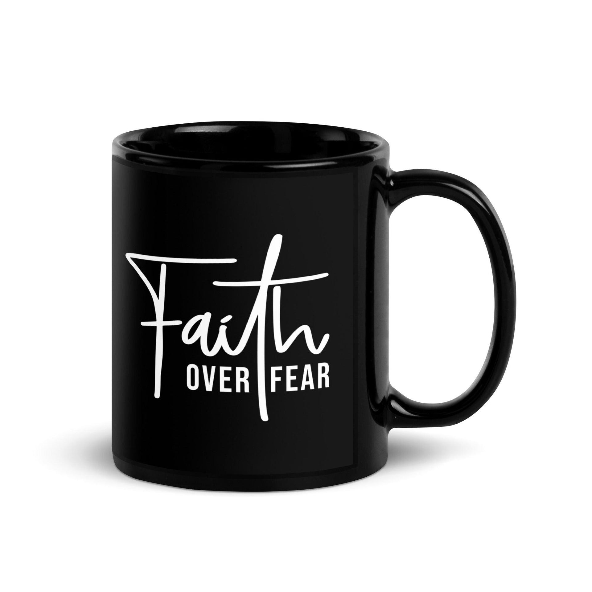 Faith Over Fear Glossy Mug - Briadanna