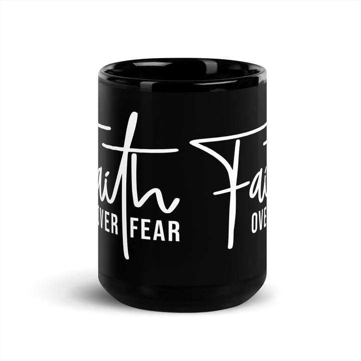 Faith Over Fear Glossy Mug - Briadanna