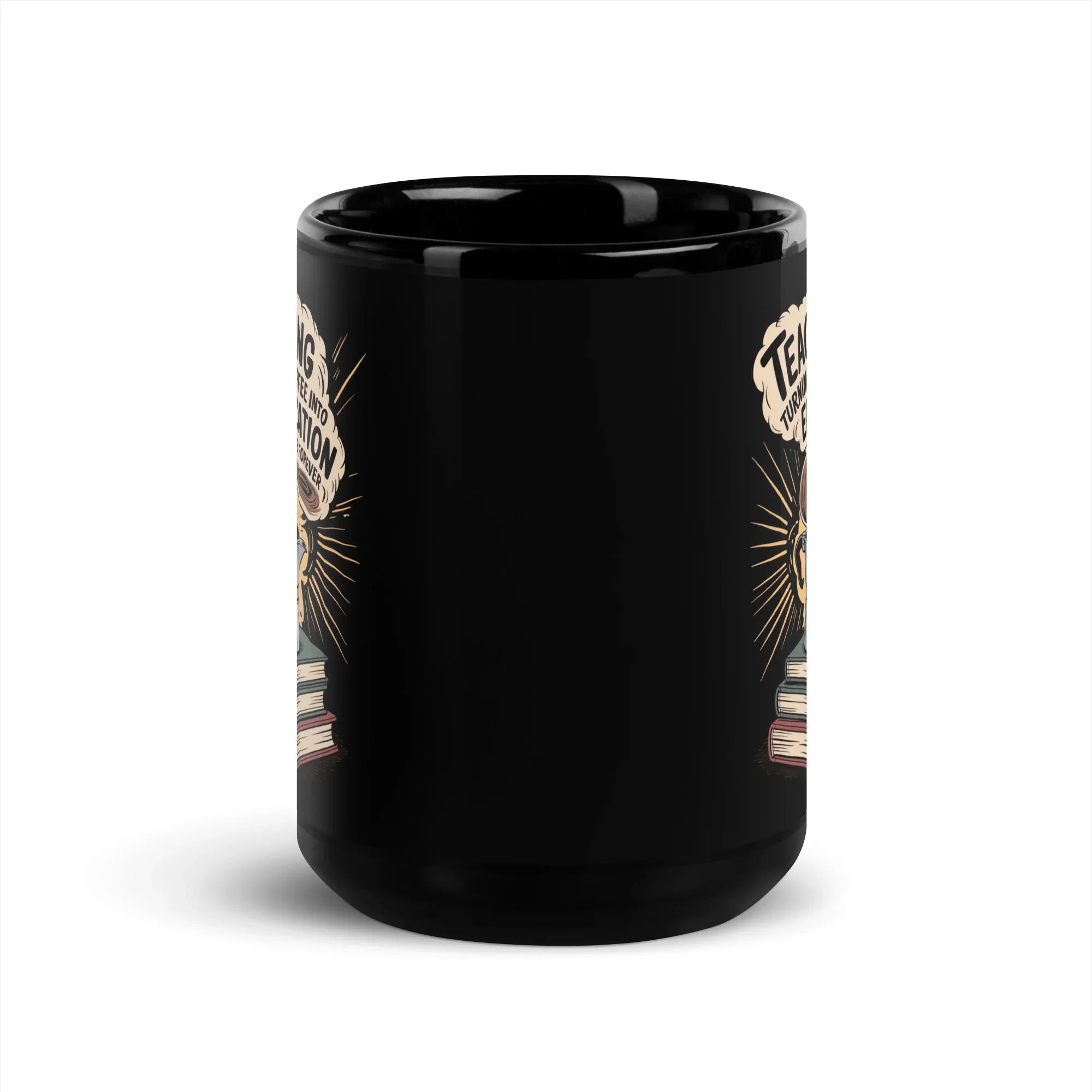 Teaching Coffee Black Mug - Briadanna