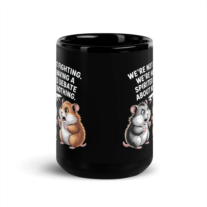 Fun Hamster Debate Mug - Briadanna