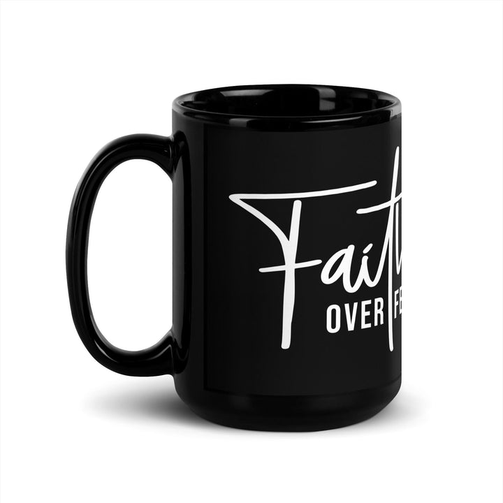 Faith Over Fear Glossy Mug - Briadanna