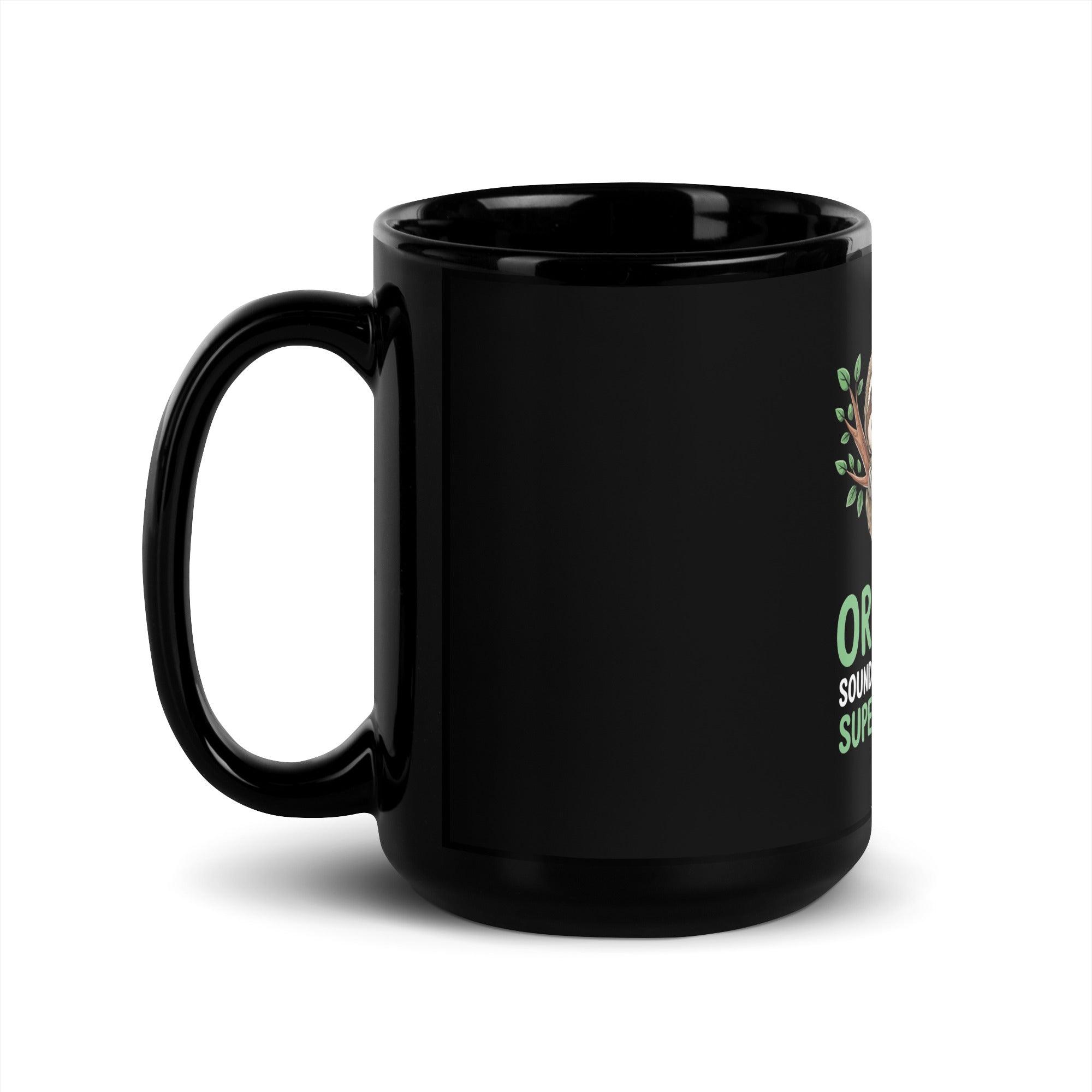 Funny 'Ordinary' Sloth Glossy Mug - Briadanna