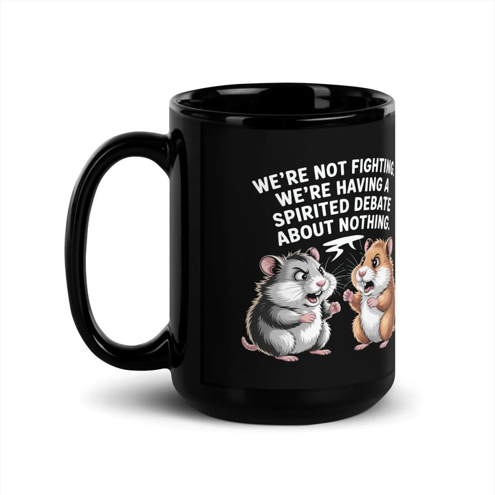 Fun Hamster Debate Mug - Briadanna