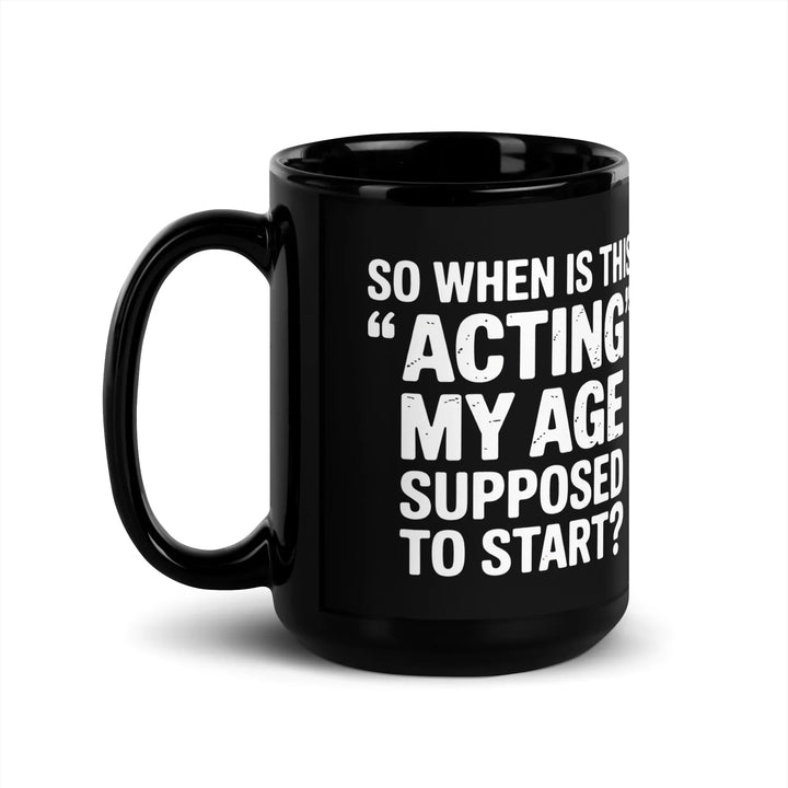 Black Glossy Mug - Briadanna