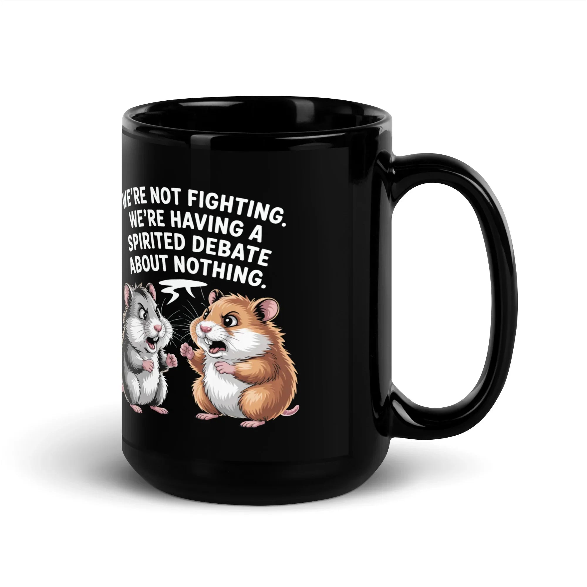 Fun Hamster Debate Mug - Briadanna