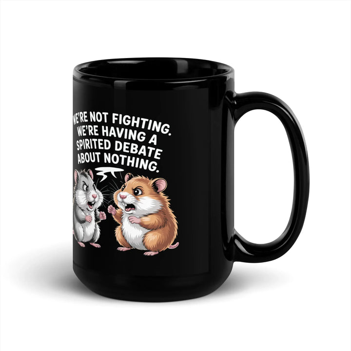 Fun Hamster Debate Mug - Briadanna