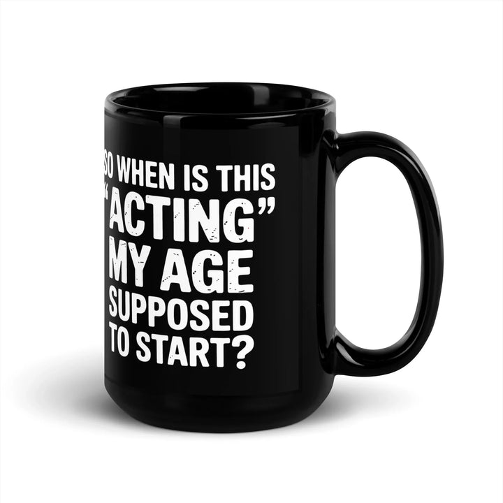 Black Glossy Mug - Briadanna