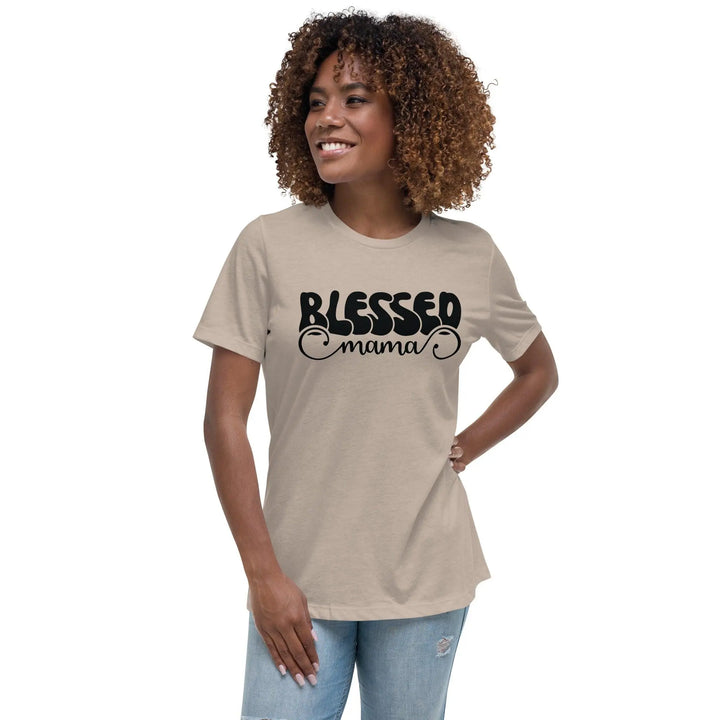 Blessed Mama Relaxed T-Shirt - Briadanna