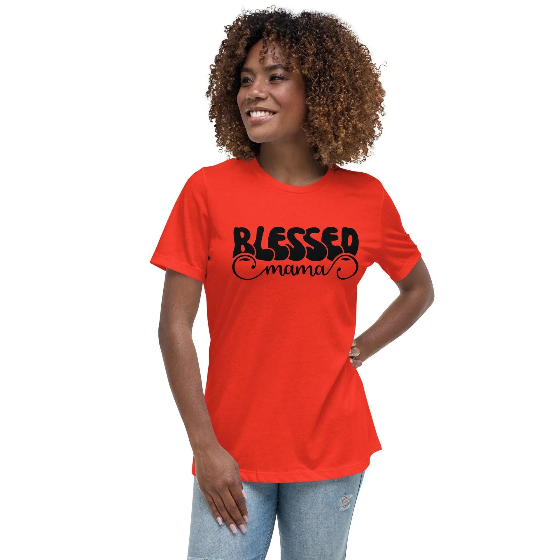 Blessed Mama Relaxed T-Shirt - Briadanna