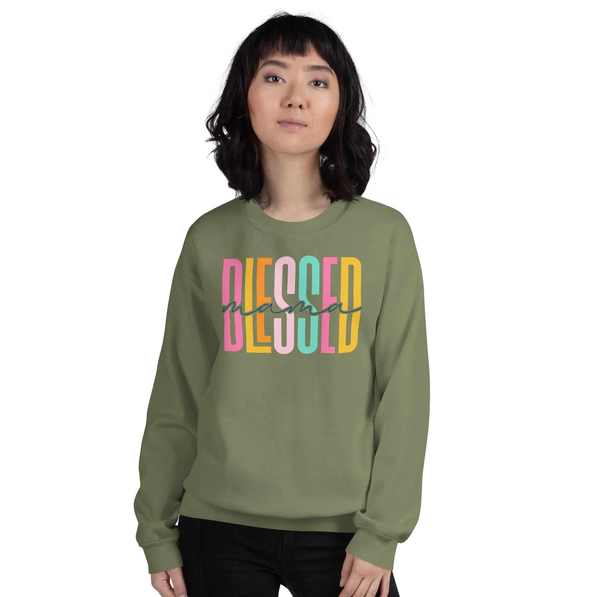 Blessed Mama Sweatshirt - Briadanna