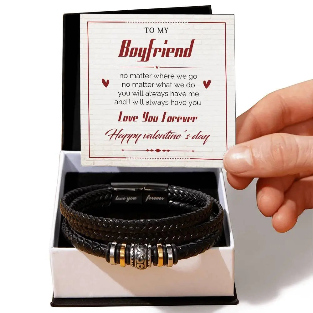 Boyfriend's Love You Forever Bracelet - Briadanna