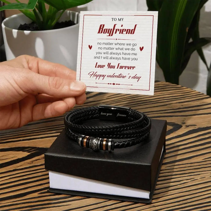 Boyfriend's Love You Forever Bracelet - Briadanna