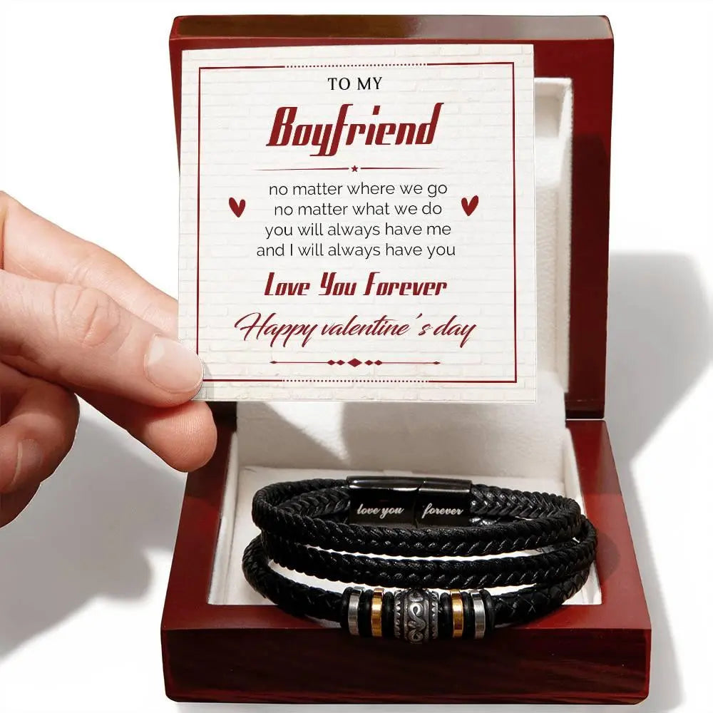 Boyfriend's Love You Forever Bracelet - Briadanna