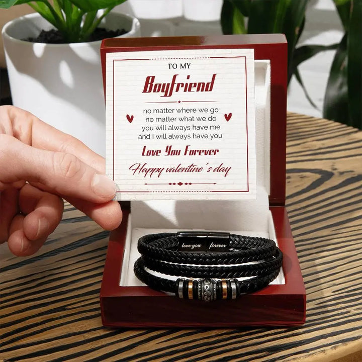 Boyfriend's Love You Forever Bracelet - Briadanna