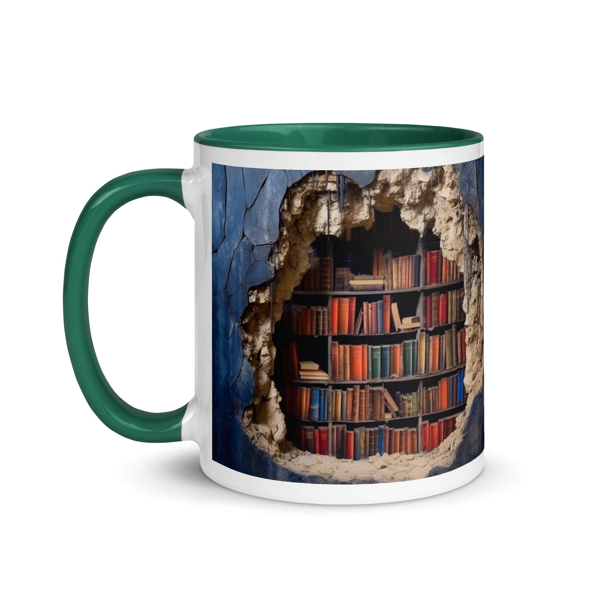 Broken Walls Book Shelves Mug - Briadanna