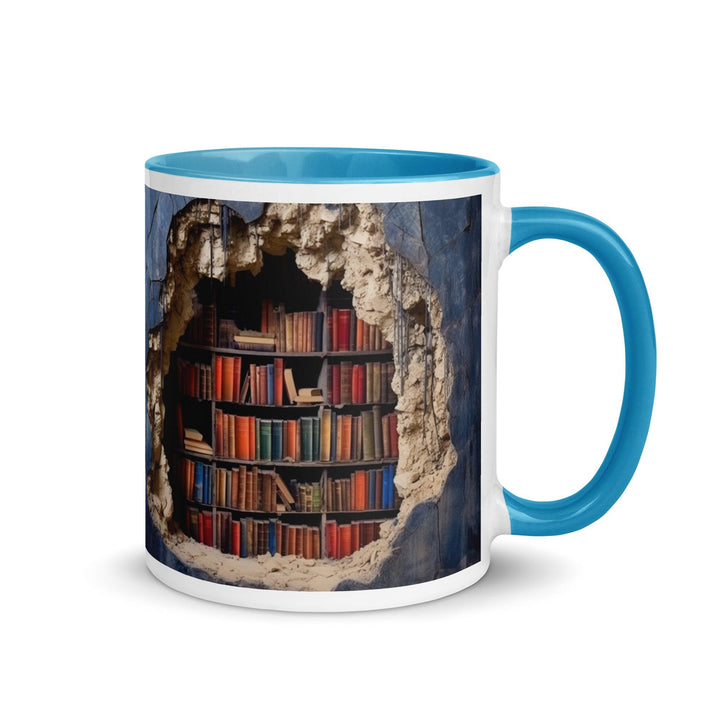 Broken Walls Book Shelves Mug - Briadanna