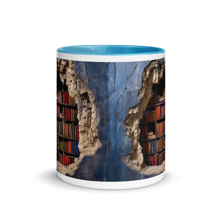 Broken Walls Book Shelves Mug - Briadanna