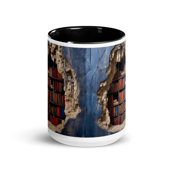 Broken Walls Book Shelves Mug - Briadanna