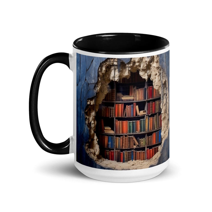 Broken Walls Book Shelves Mug - Briadanna