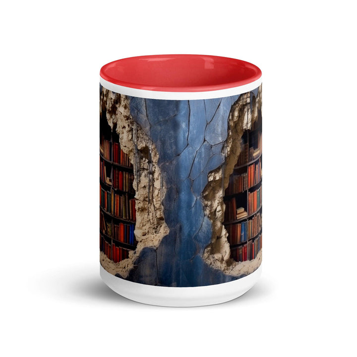 Broken Walls Book Shelves Mug - Briadanna