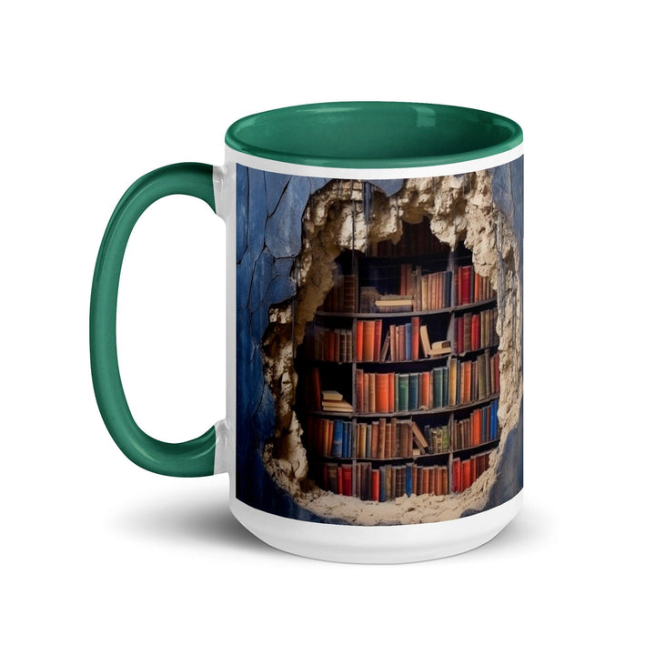 Broken Walls Book Shelves Mug - Briadanna