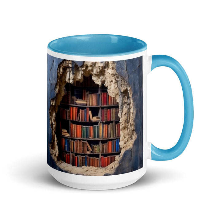 Broken Walls Book Shelves Mug - Briadanna