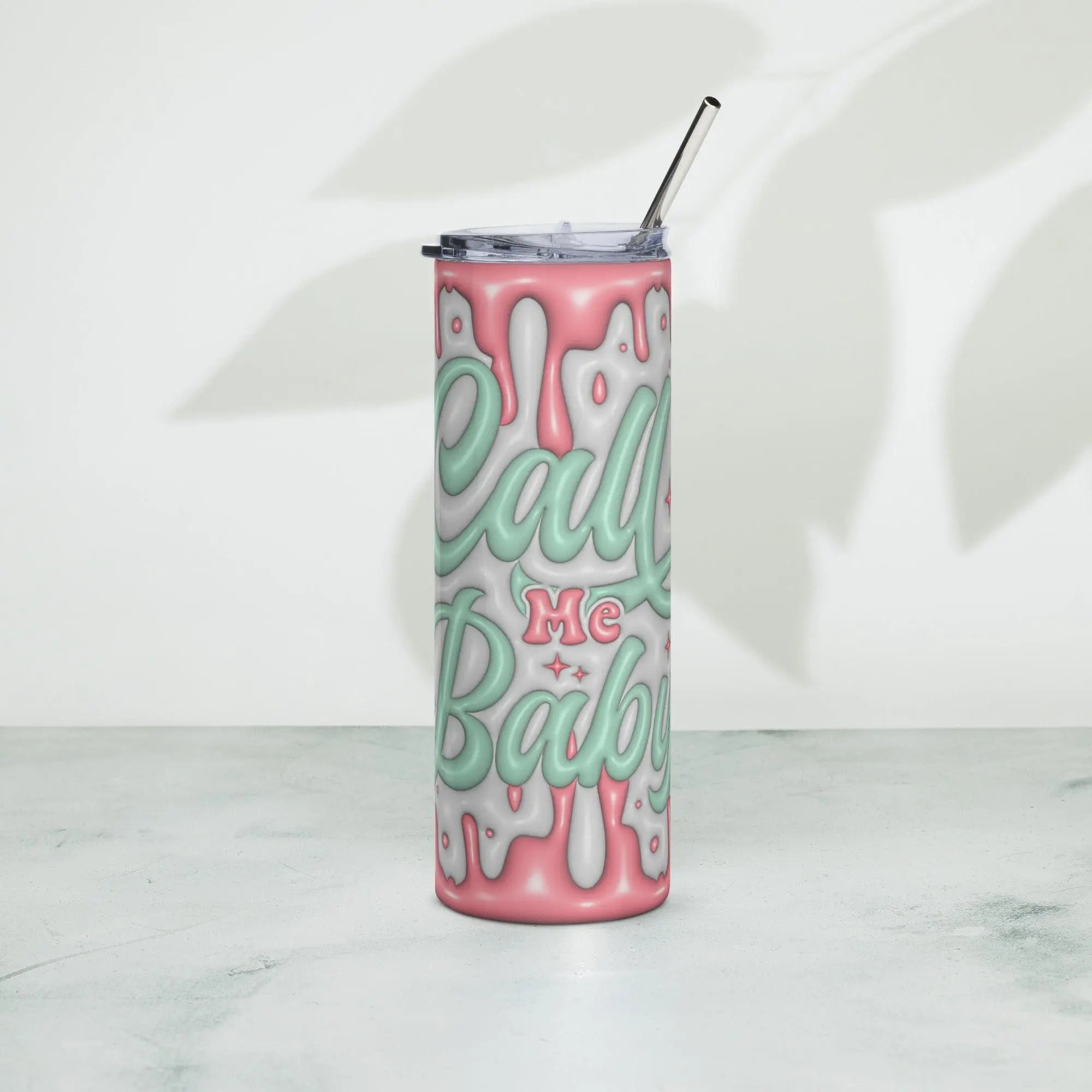 Call Me Baby 3D Inflated Tumbler - Briadanna