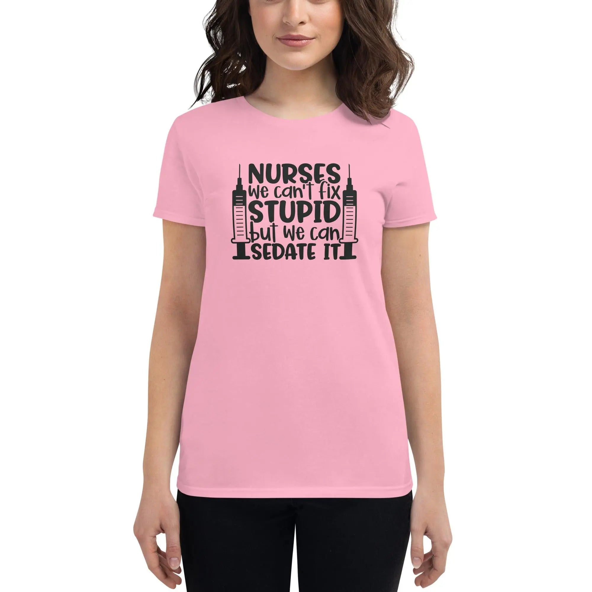 Can't Fix Stupid Women's Tee - Briadanna