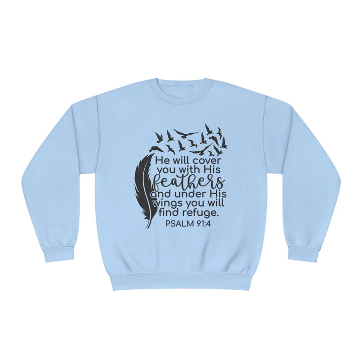 Cover with His Feathers Sweatshirt - Briadanna