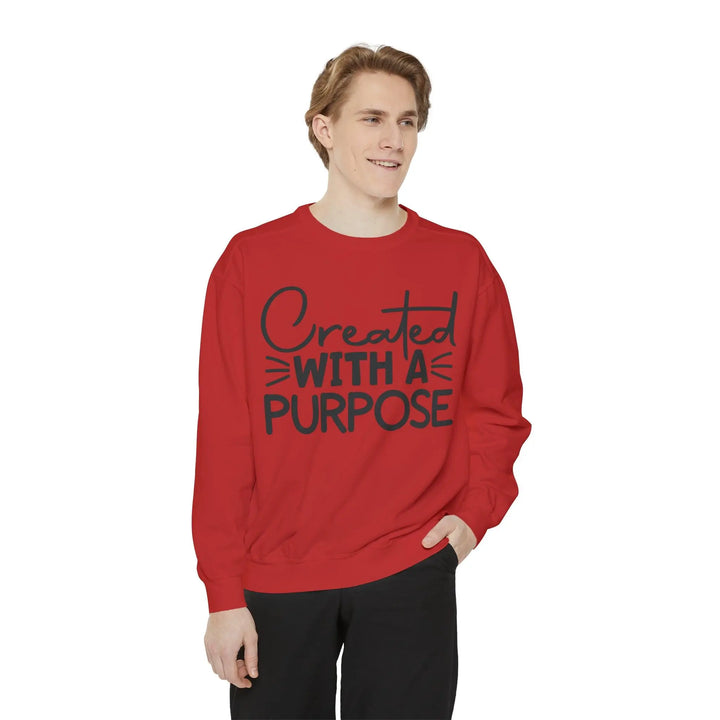 Created With A Purpose Sweatshirt - Briadanna